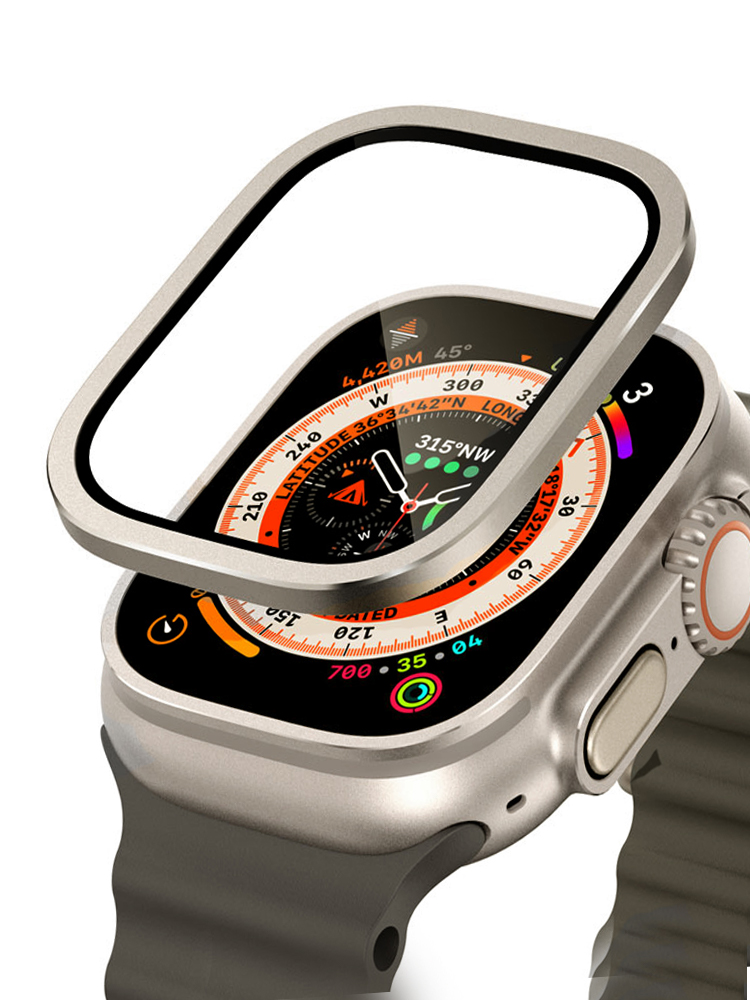 Smartwatch Watches For Mens - กระจกนิรภัยสําหรับ Apple Watch Ultra 49 มม.