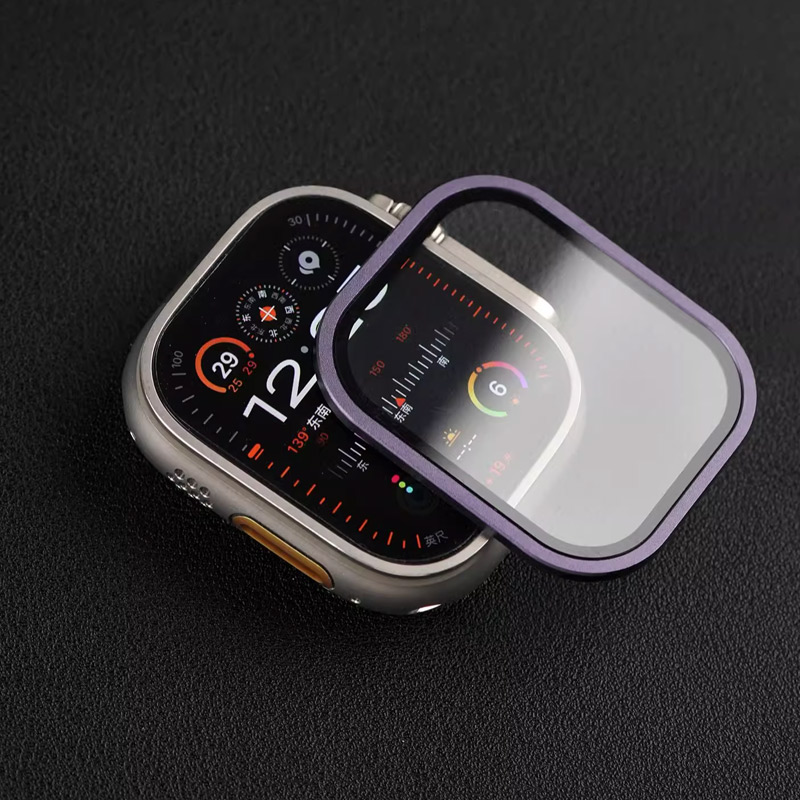 Smartwatch Watches For Mens - กระจกนิรภัยสําหรับ Apple Watch Ultra 49 มม.