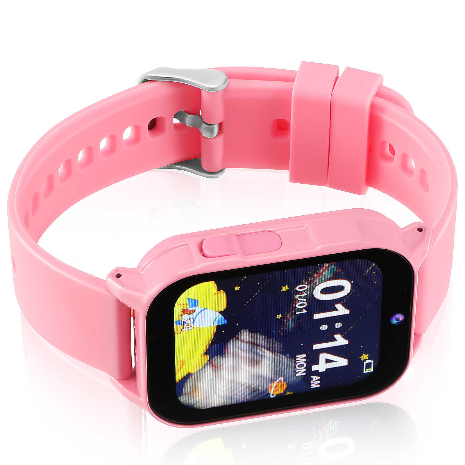 Smartwatch Watches For Kids - นาฬิกาดิจิตอลสำหรับเด็กพร้อมเกม สมาร์ทวอทช์สำหรับเด็ก น้ำหนักเบา สวมใส่สบาย เหมาะสำหรับโรงเรียน กีฬา