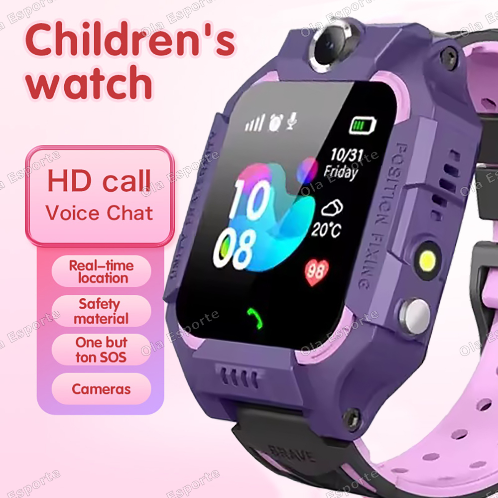 Smartwatch Watches Gift For Boys With Gps - นาฬิกาอัจฉริยะสำหรับเด็ก รุ่นใหม่ 2G SOS ป้องกันการหาย พร้อมระบบระบุตำแหน่ง