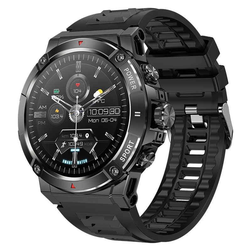Smartwatch Online Watches For Men - ใหม่สมาร์ทวอทช์จีพีเอสสำหรับผู้ชาย, IP68กันน้ำดิจิตอลอิเล็กทรอนิกส์ AOD Jam Tangan kebugaran