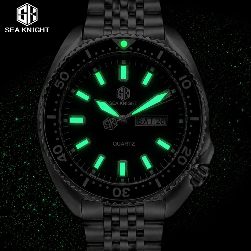SEA KNIGHT นาฬิกาควอตซ์หรูหราส - Smartwatch New Watches บทวิจารณ์และราคา