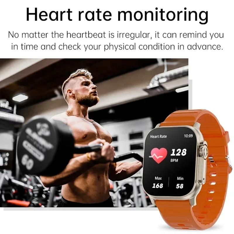 นาฬิกาอัจฉริยะรุ่นใหม่ T10 Ult - Smartwatch Watches For Mens บทวิจารณ์และราคา