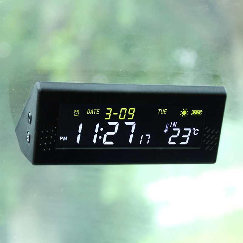 พลังงานแสงอาทิตย์กระจกรถดิจิตอ - Smartwatch Watches Digital บทวิจารณ์และราคา