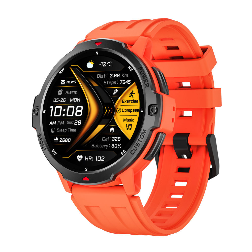 นาฬิกาสมาร์ทวอทช์ GPS สำหรับกิ - Smartwatch Running Watches For Men บทวิจารณ์และราคา