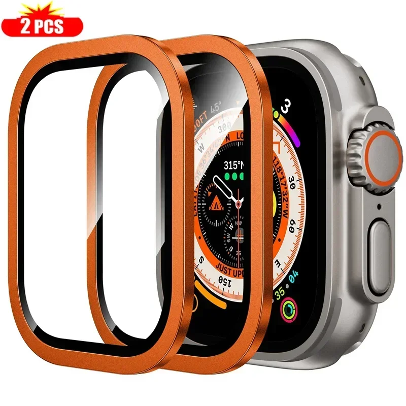 กรอบโลหะไทเทเนียม 2 ชิ้นสําหรั - Smartwatch Watches For Mens บทวิจารณ์และราคา