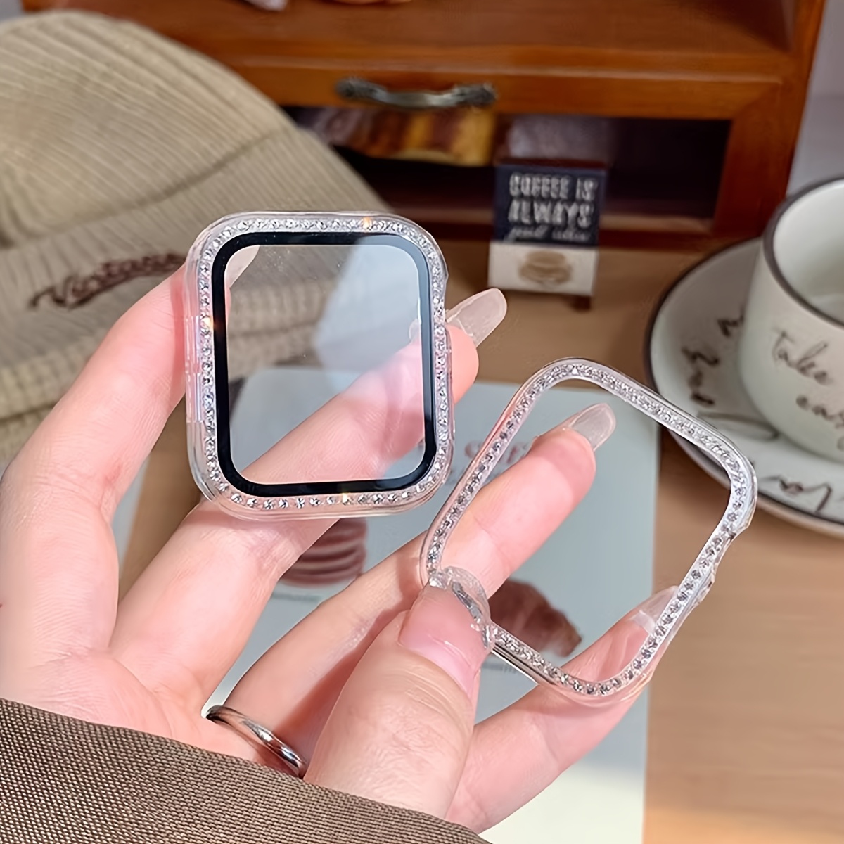 เคสกระจก+เพชร สำหรับ Apple Wat - Iwatch Smartwatch Series 7 บทวิจารณ์และราคา