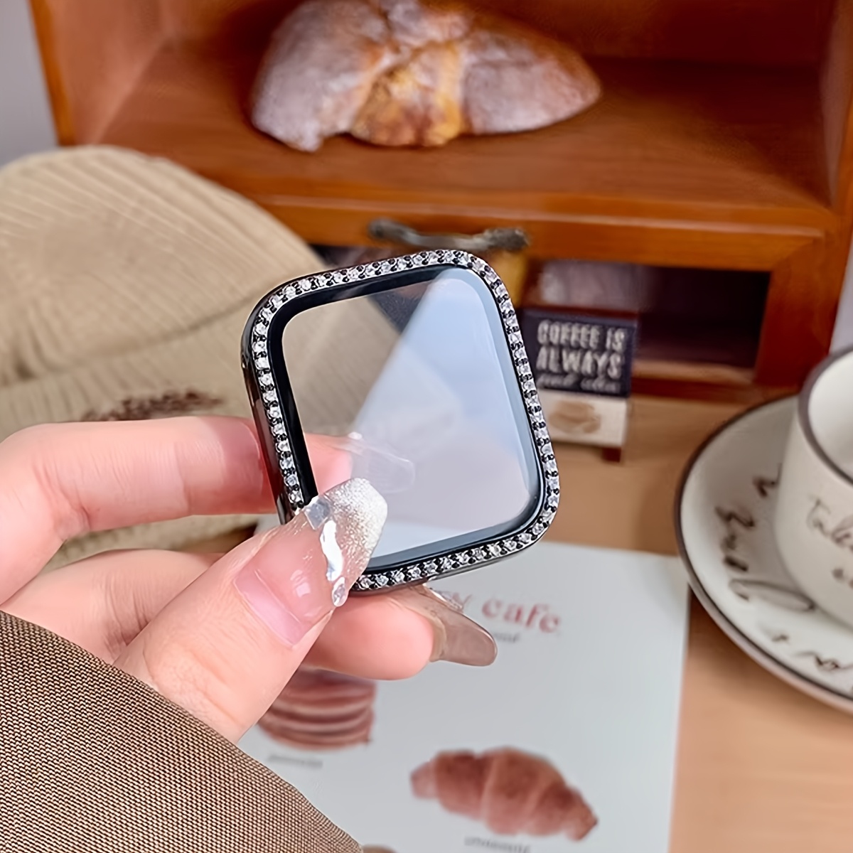 เคสกระจก+เพชร สำหรับ Apple Wat - Iwatch Smartwatch Series 7 บทวิจารณ์และราคา