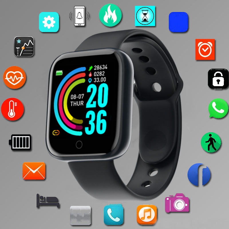 สมาร์ทวอท์ชสําหรับผู้ชายผู้หญิ - Smartwatch Watches For Men Digital บทวิจารณ์และราคา