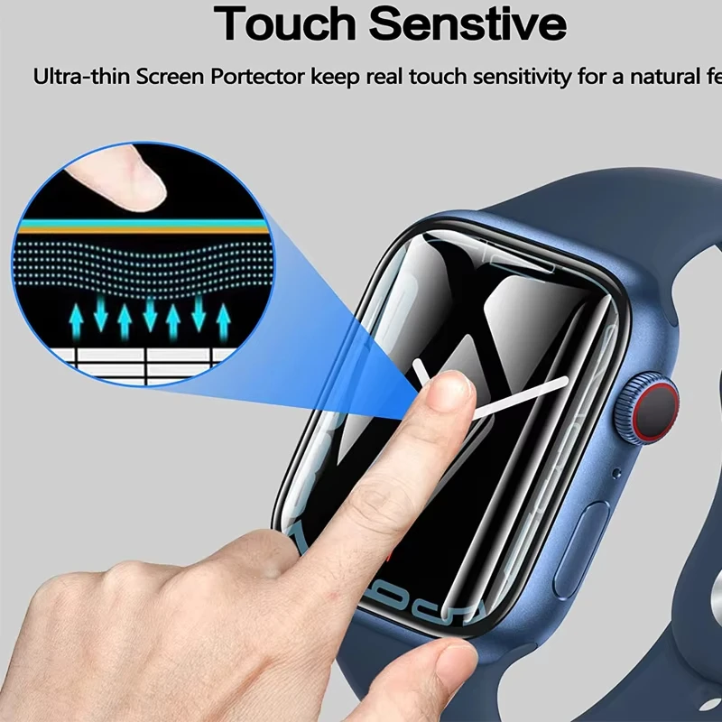 ฟิล์มป้องกันสําหรับ Apple Watc - Iwatch Smartwatch Series 7 บทวิจารณ์และราคา