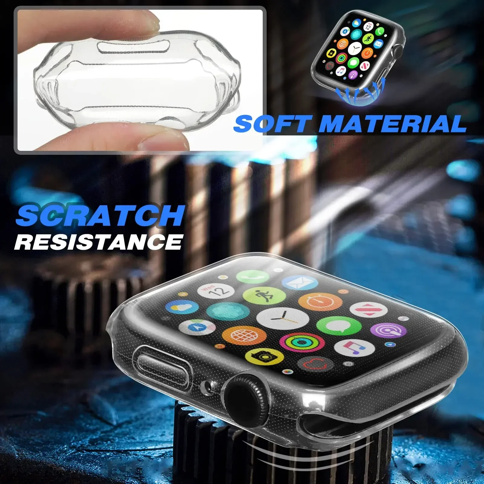 สําหรับ Apple Watch Case 44 มม - Iwatch Smartwatch Series 7 บทวิจารณ์และราคา