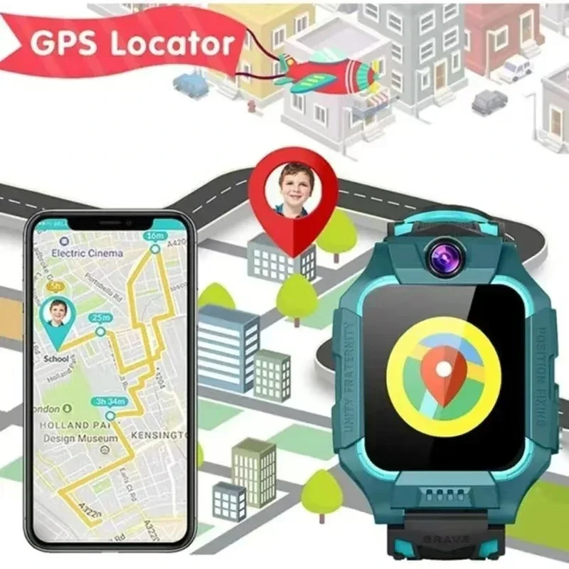 นาฬิกาอัจฉริยะสำหรับเด็ก Lenov - Smartwatch Watches Gift For Boys With Gps บทวิจารณ์และราคา