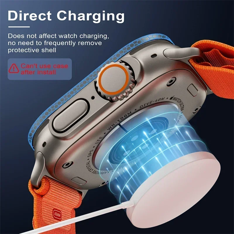 2PCS กระจกนิรภัยสําหรับ Apple  - Smartwatch Watches For Mens บทวิจารณ์และราคา
