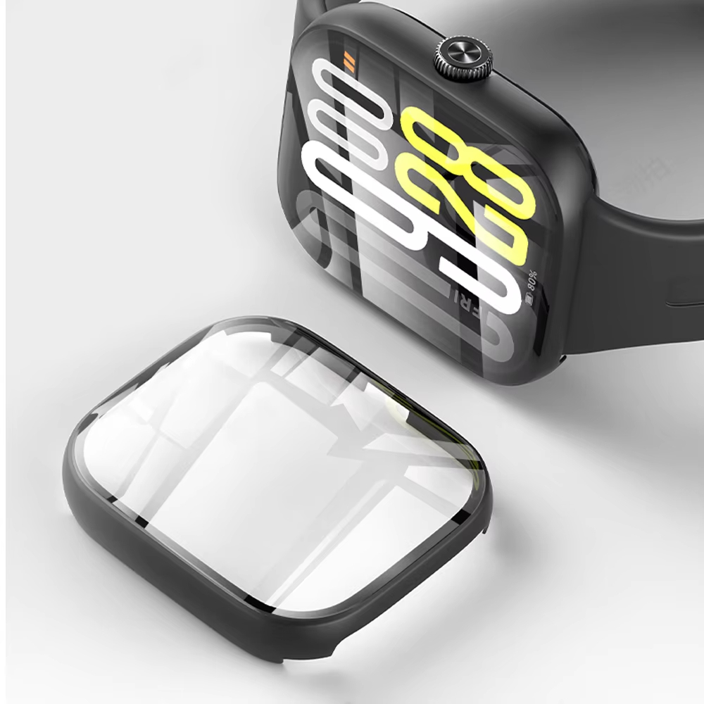 กระจกนิรภัย + เคสสำหรับเสี่ยวม - Smartwatch Watches For Mens บทวิจารณ์และราคา