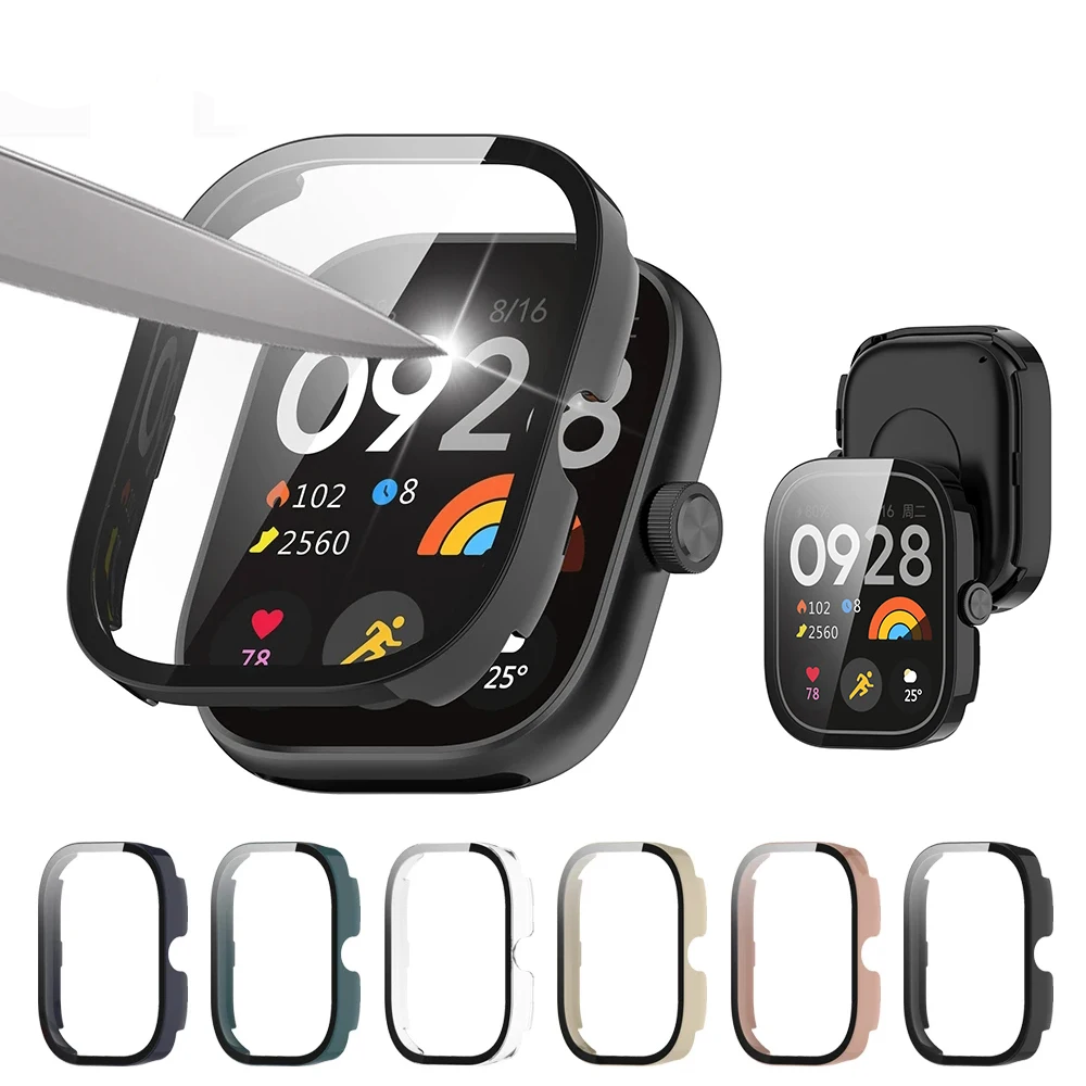 กระจกนิรภัย + เคสสำหรับเสี่ยวม - Smartwatch Watches For Mens บทวิจารณ์และราคา