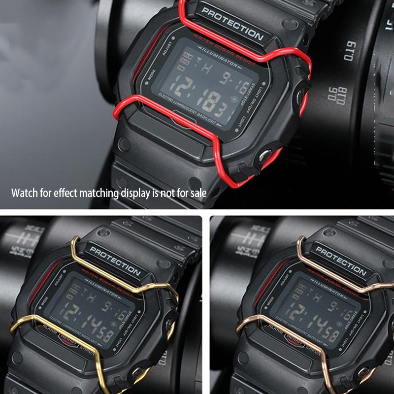 สแตนเลสนาฬิกากันชนสําหรับ Casi - Casio Watch G-Shock Ga-2100 บทวิจารณ์และราคา