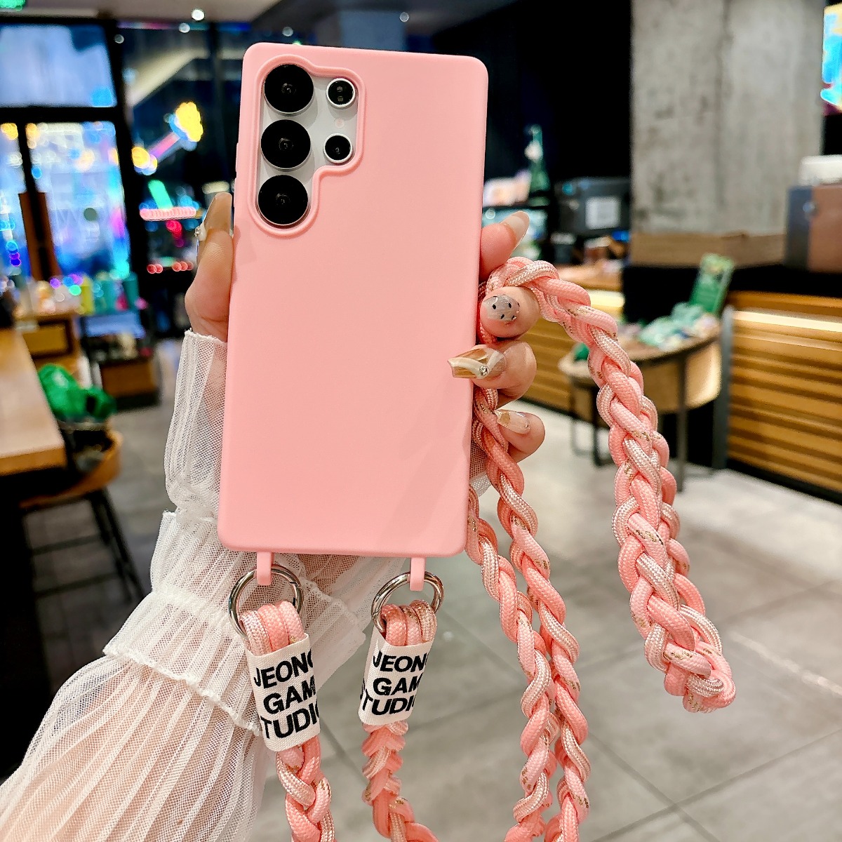 เคสโทรศัพท์ซิลิโคนนิ่มสำหรับ S - Samsung Galaxy Strap บทวิจารณ์และราคา