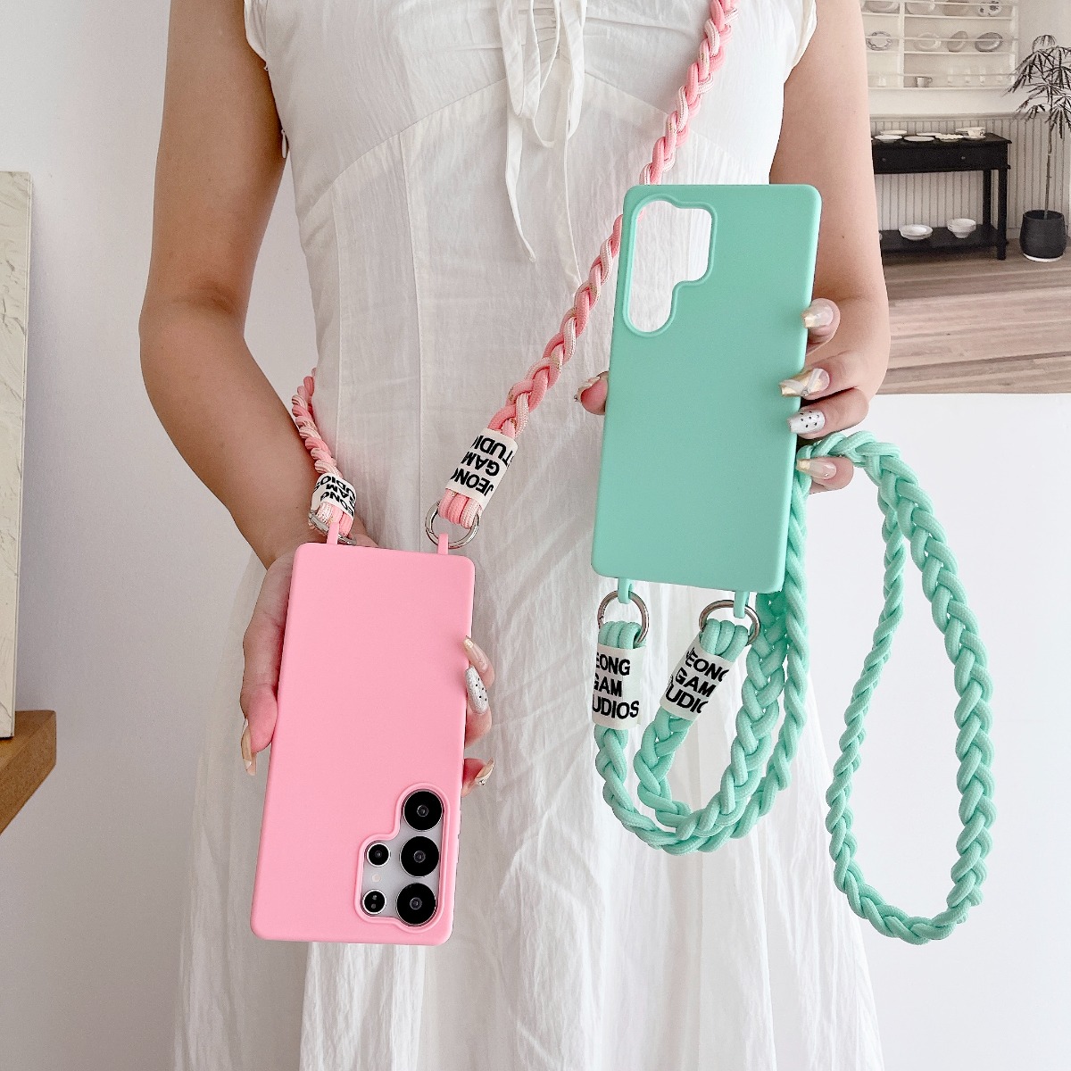 เคสโทรศัพท์ซิลิโคนนิ่มสำหรับ S - Samsung Galaxy Strap บทวิจารณ์และราคา