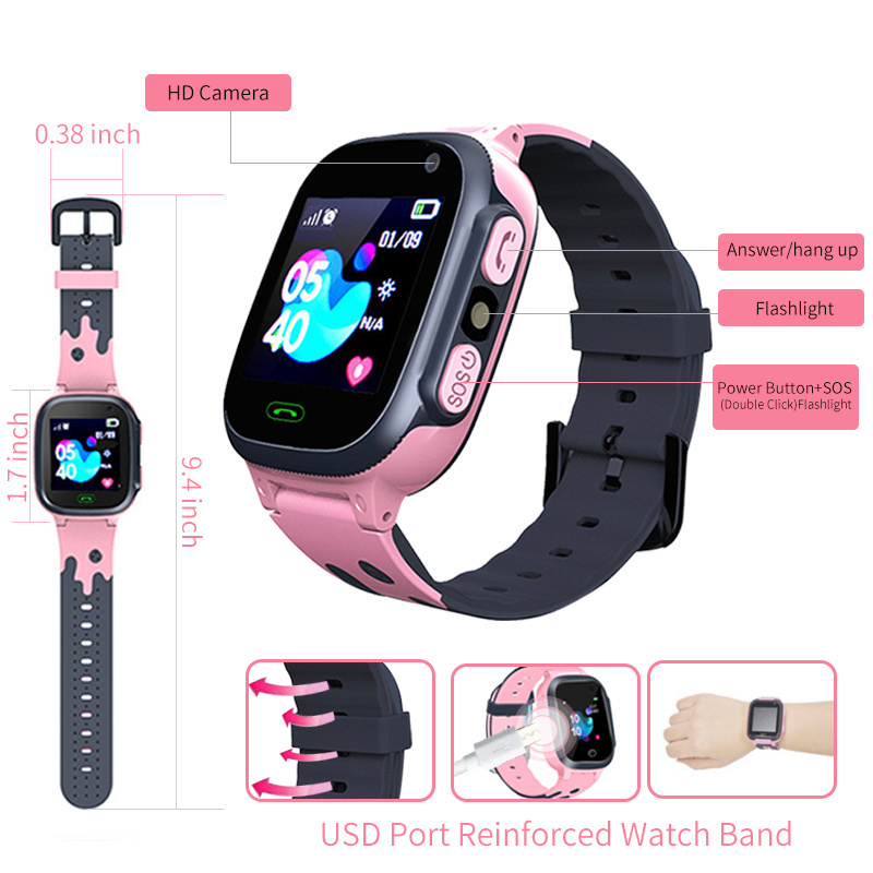 เด็กดูสมาร์ทนาฬิกาอัจฉริยะกันน - Smartwatch Watches For Kids บทวิจารณ์และราคา