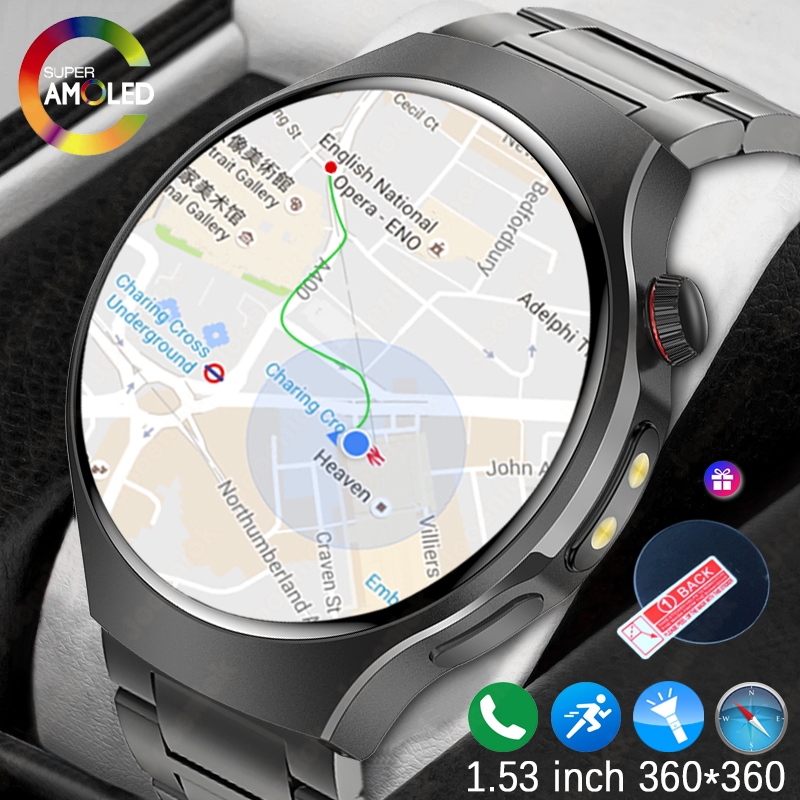 นาฬิกาสมาร์ทวอทช์กีฬากลางแจ้งร - Smartwatch Running Watches For Men บทวิจารณ์และราคา