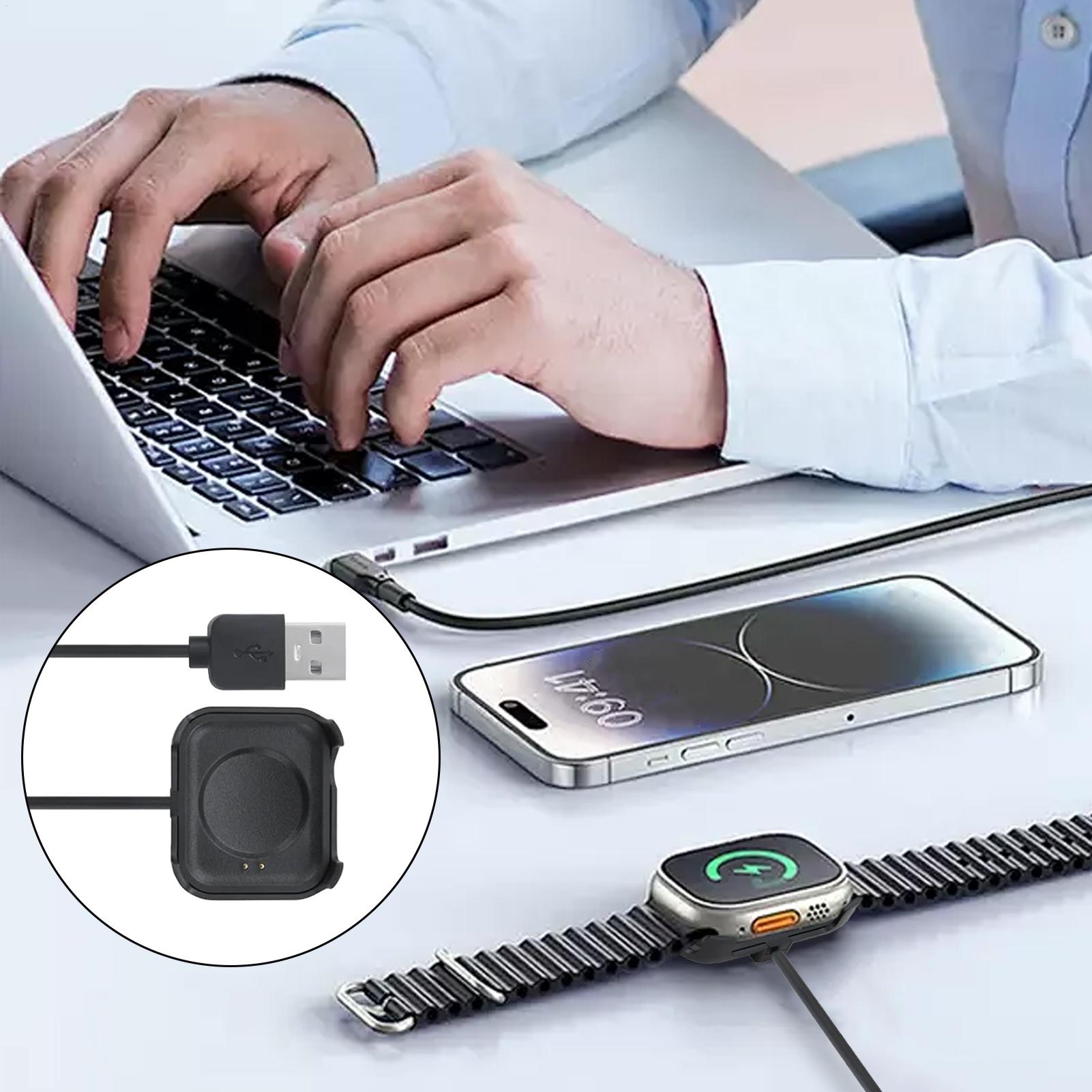 1PC สมาร์ทวอทช์เครื่องชาร์จแม่ - Smartwatch Watches For Mens บทวิจารณ์และราคา