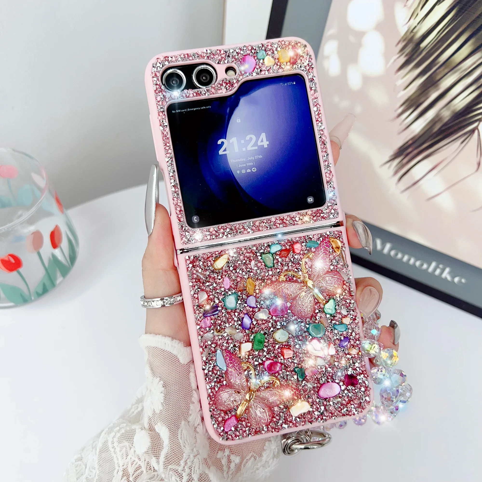 Luxury GlitterสําหรับSamsung G - Samsung Galaxy Strap บทวิจารณ์และราคา