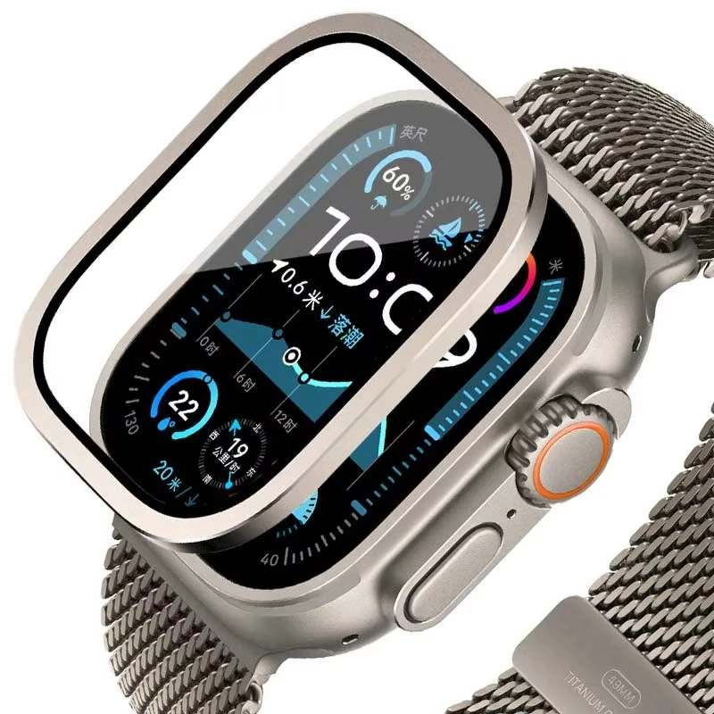 กระจกนิรภัยสําหรับ Apple Watch - Smartwatch Watches For Mens บทวิจารณ์และราคา