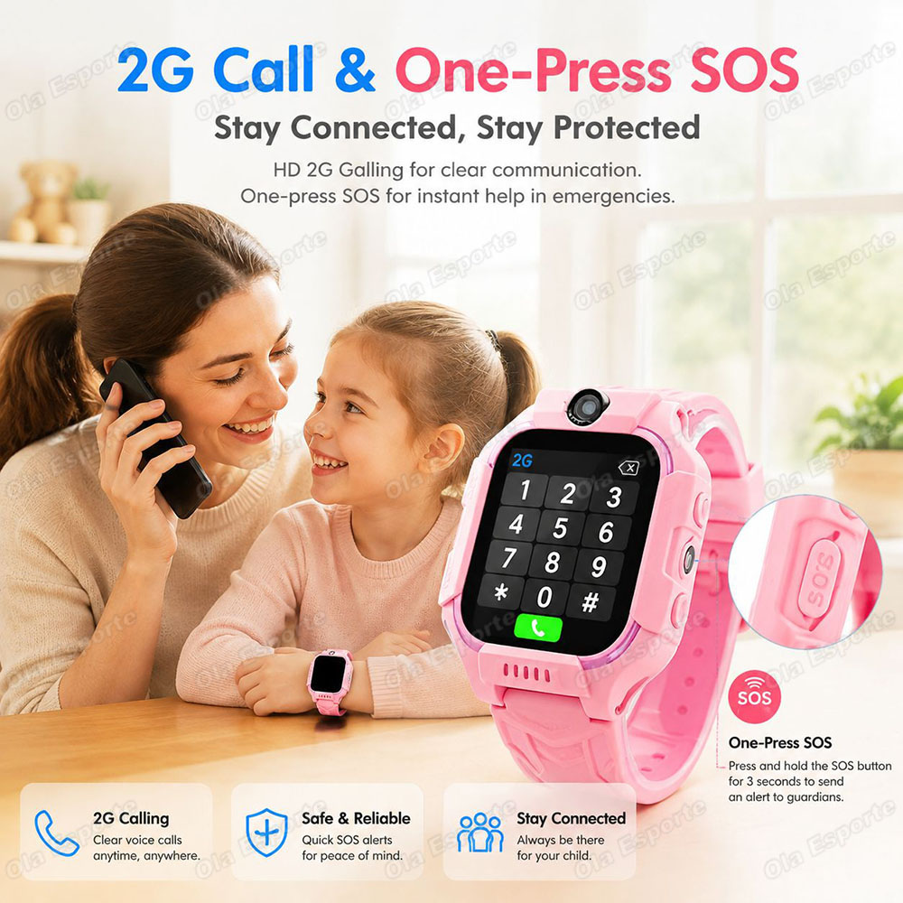 นาฬิกาอัจฉริยะสำหรับเด็ก 5G รุ - Smartwatch Watches Gift For Boys With Gps บทวิจารณ์และราคา