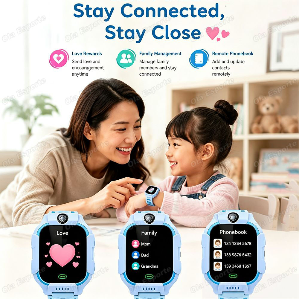 นาฬิกาอัจฉริยะสำหรับเด็ก 5G รุ - Smartwatch Watches Gift For Boys With Gps บทวิจารณ์และราคา
