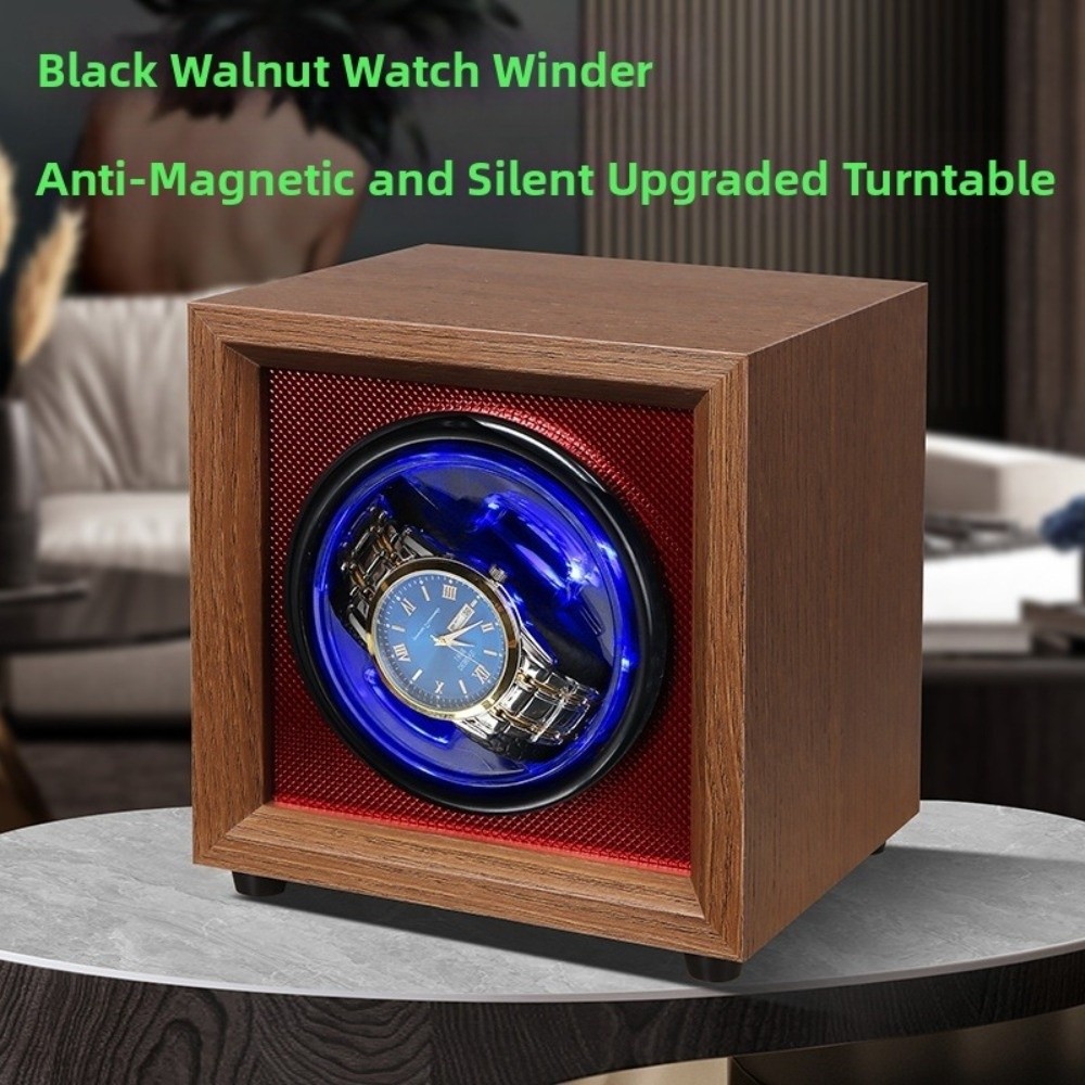 กล่องหมุนนาฬิกาอัตโนมัติแบบ US - Watch Winder Single บทวิจารณ์และราคา