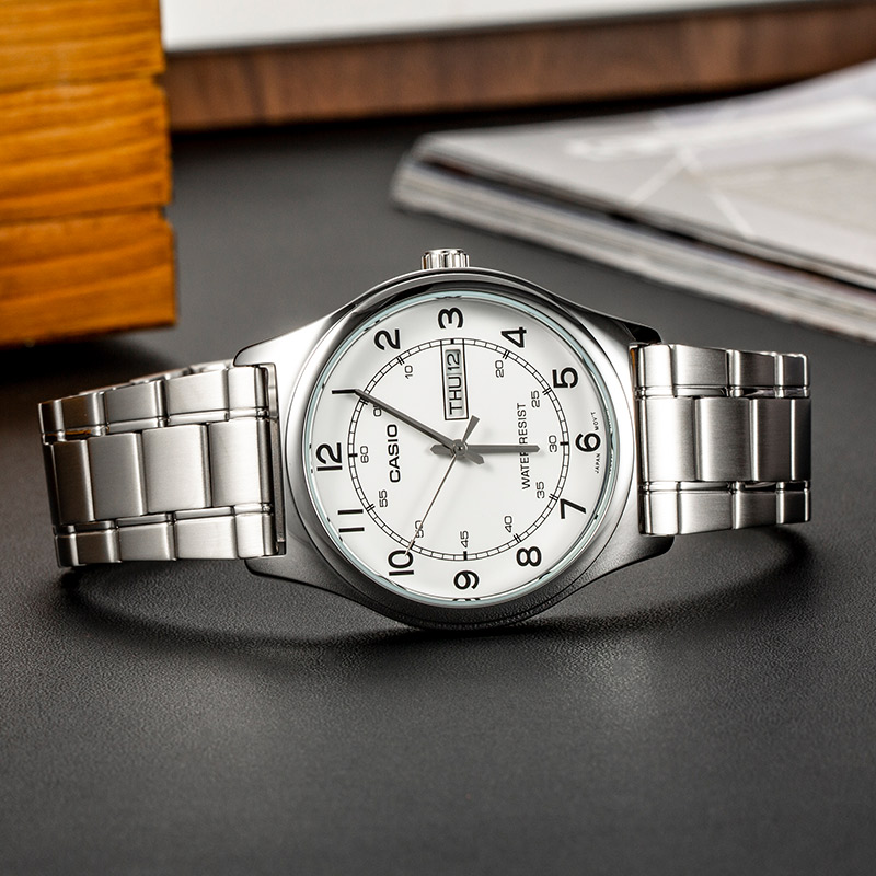 คาสิโอ MTP‑V006D |   นาฬิกาข้อ - Smartwatch Casio Watches For Men บทวิจารณ์และราคา