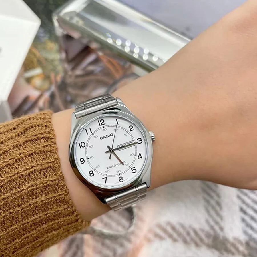คาสิโอ MTP‑V006D |   นาฬิกาข้อ - Smartwatch Casio Watches For Men บทวิจารณ์และราคา