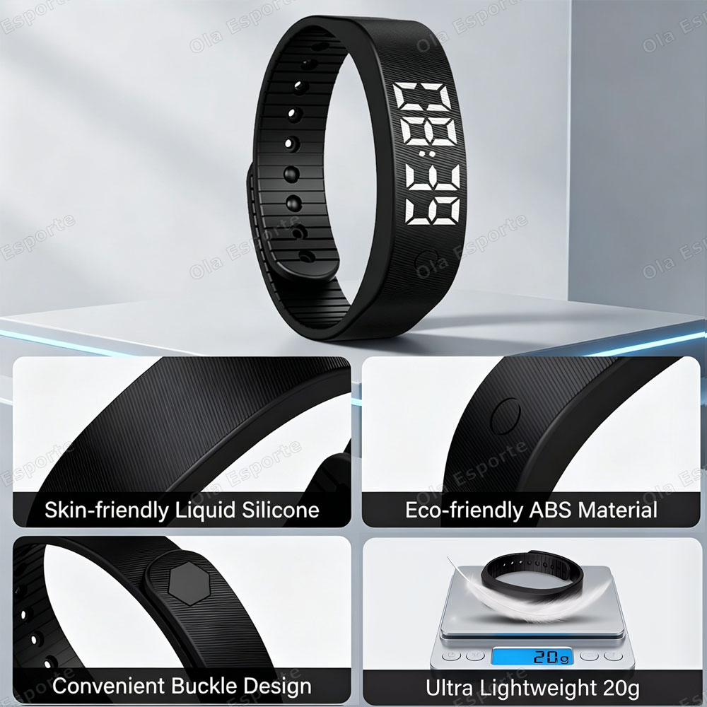 นาฬิกาปลุกแบบสั่น สำหรับผู้ที่ - Smartwatch Watches For Men Digital บทวิจารณ์และราคา