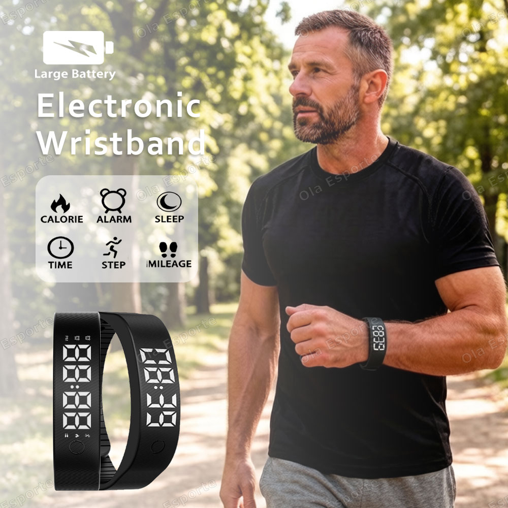 นาฬิกาปลุกแบบสั่น สำหรับผู้ที่ - Smartwatch Watches For Men Digital บทวิจารณ์และราคา
