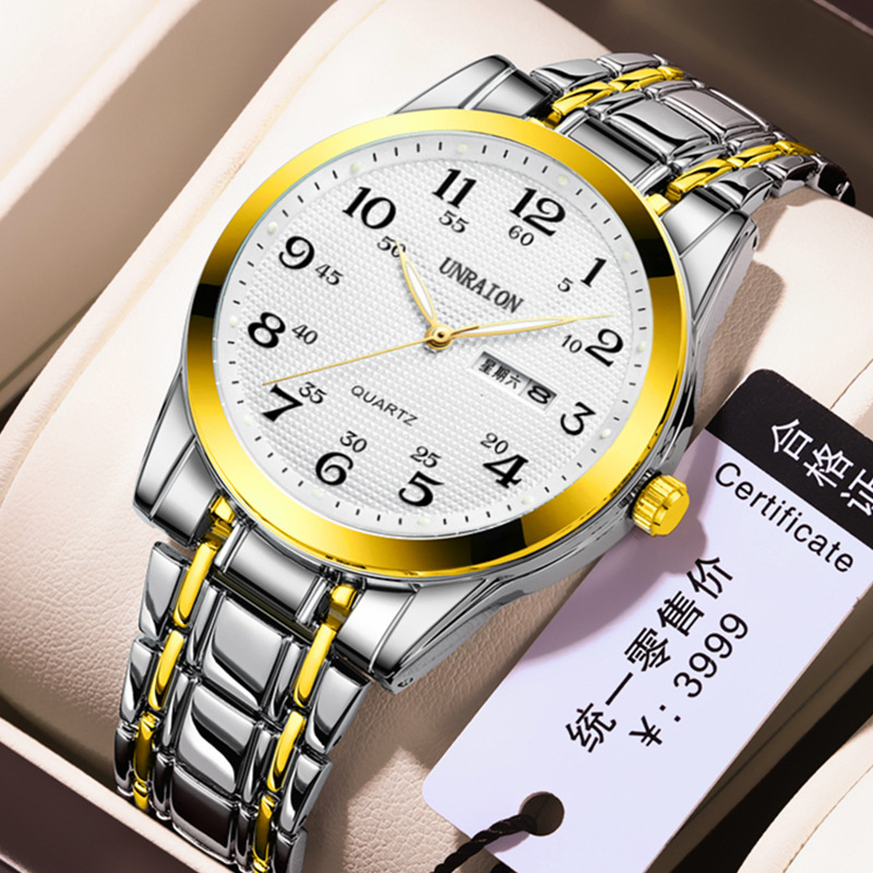 นาฬิกาผู้ชาย Casual แฟชั่น Big - Watch Winder Single บทวิจารณ์และราคา