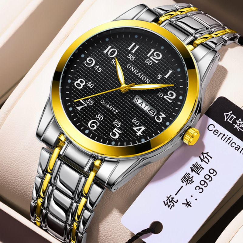 นาฬิกาผู้ชาย Casual แฟชั่น Big - Watch Winder Single บทวิจารณ์และราคา