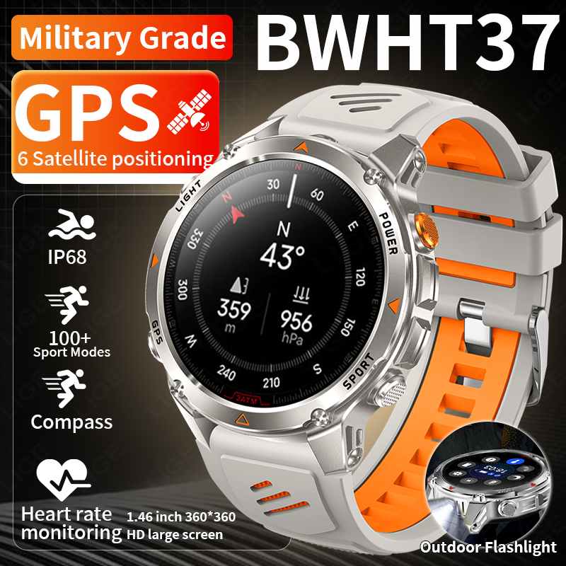 นาฬิกาสมาร์ทวอทช์ LIGE รุ่นทนท - Smartwatch Watches For Mens บทวิจารณ์และราคา