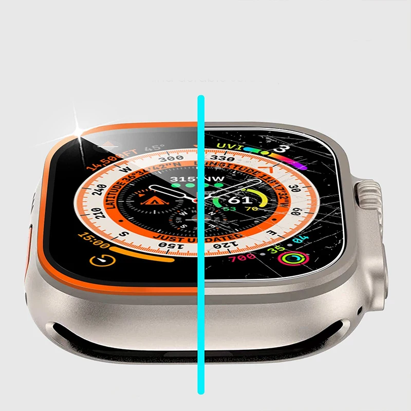 ฟิล์มกระจกนิรภัยสําหรับ Apple  - Smartwatch Watches For Mens บทวิจารณ์และราคา