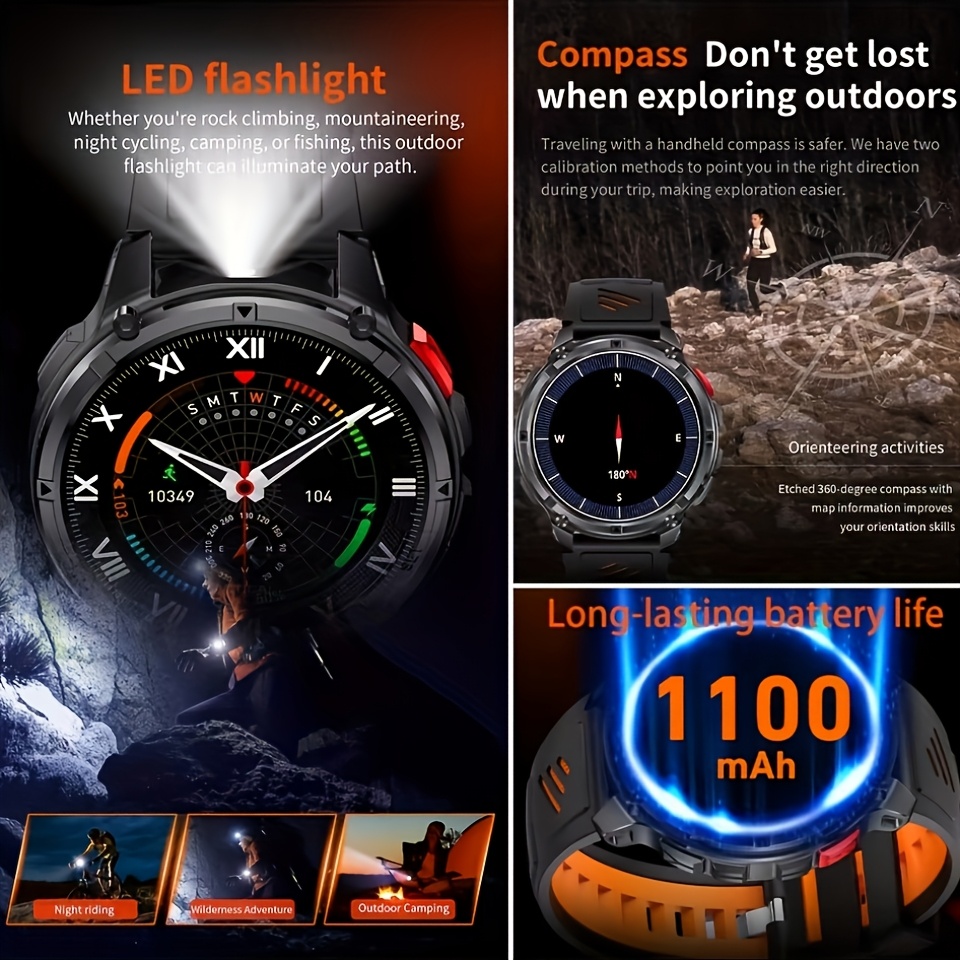 สมาร์ทวอทช์รุ่นใหม่ T-REX3 Ult - Smartwatch Watches For Men Digital บทวิจารณ์และราคา