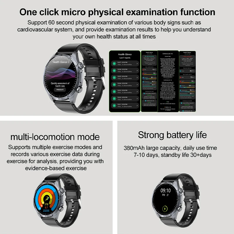 นาฬิกาอัจฉริยะ ECG+PPG ใหม่ พร - Smartwatch Online Watches For Men บทวิจารณ์และราคา