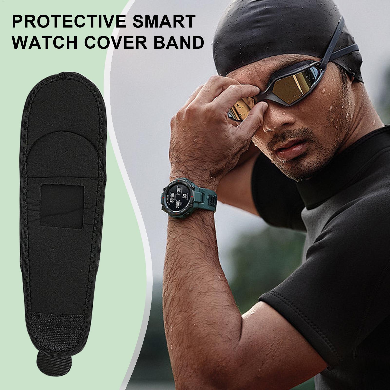 ตัวป้องกันสายนาฬิกาอัจฉริยะ ตั - Smartwatch Running Watches For Men บทวิจารณ์และราคา