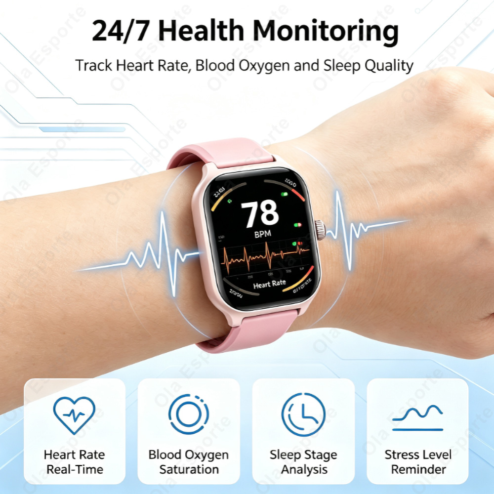 สมาร์ทวอทช์พลัส สำหรับผู้ชายแล - Smartwatch Watches For Men Digital บทวิจารณ์และราคา