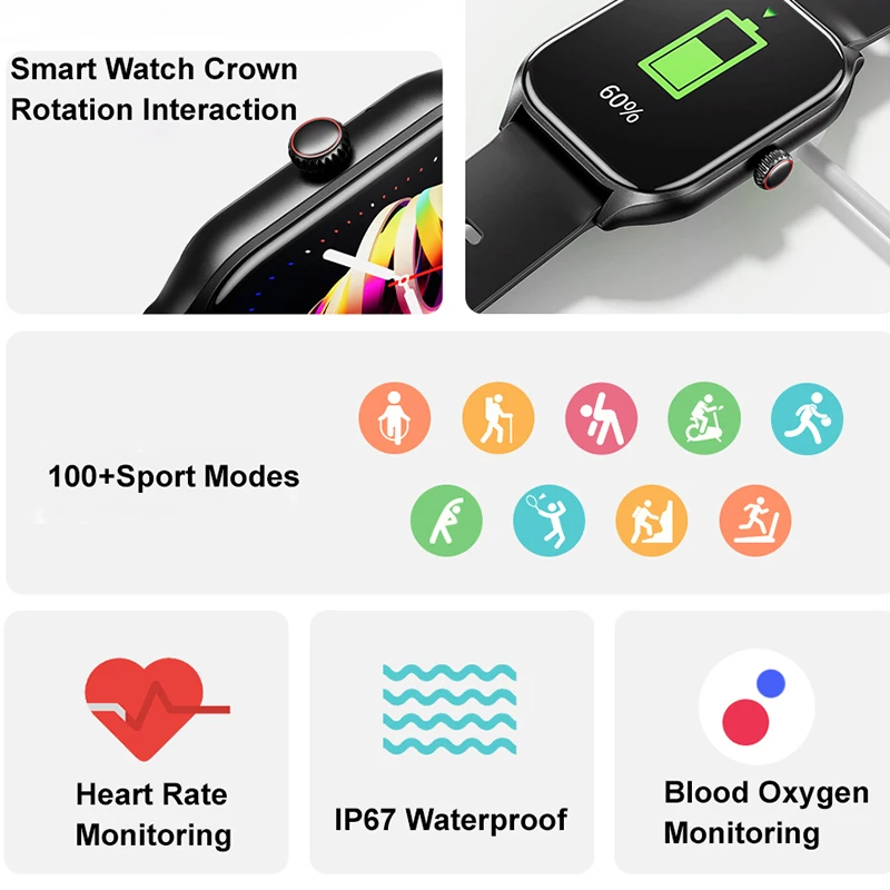 อาเหว่ย H21 นาฬิกาอัจฉริยะมัลต - Smartwatch Online Watches For Men บทวิจารณ์และราคา