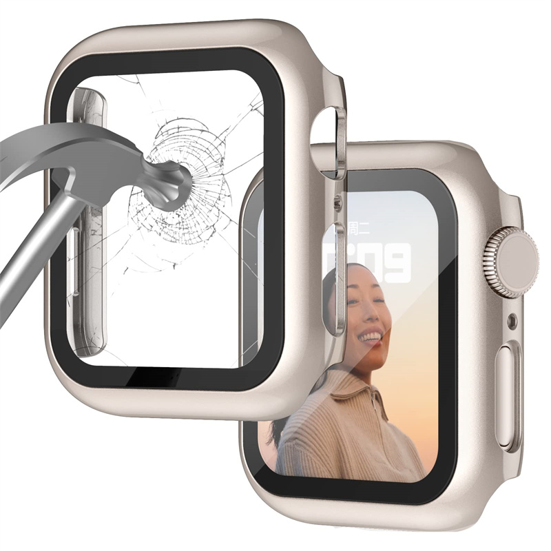 กระจกนิรภัยสําหรับ Apple Watch - Iwatch Smartwatch Series 7 บทวิจารณ์และราคา