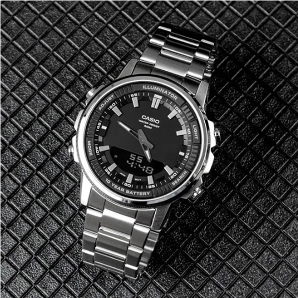 คาสิโอ AMW‑880D |   นาฬิกาข้อม - Smartwatch Casio Watches For Men บทวิจารณ์และราคา