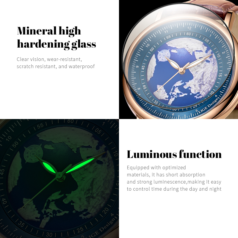 นาฬิกาข้อมือผู้ชาย LIGE 2026 แ - Smartwatch New Watches บทวิจารณ์และราคา