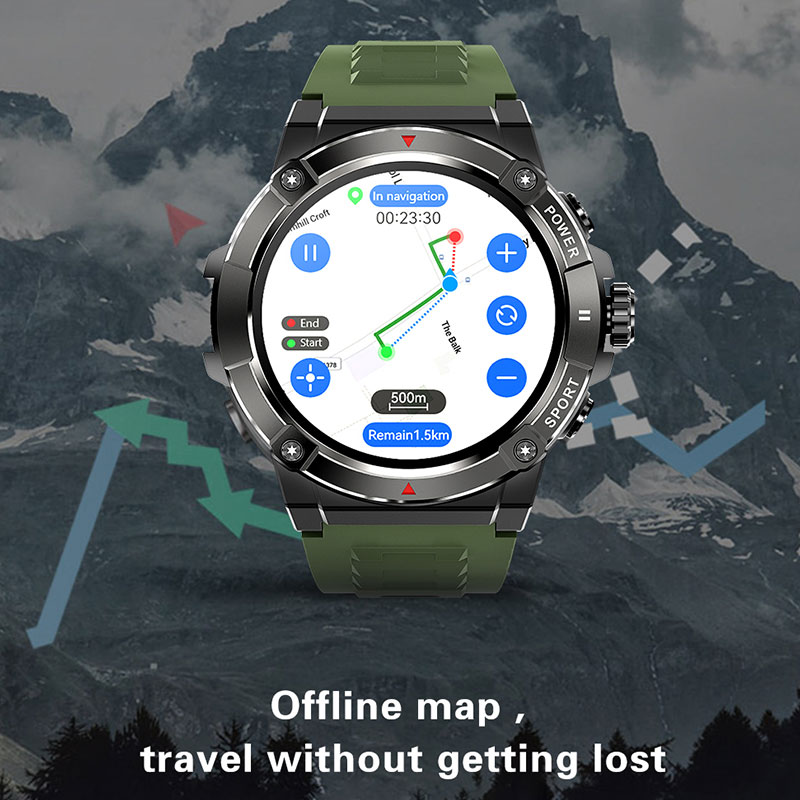 ใหม่สมาร์ทวอทช์จีพีเอสสำหรับผู - Smartwatch Online Watches For Men บทวิจารณ์และราคา