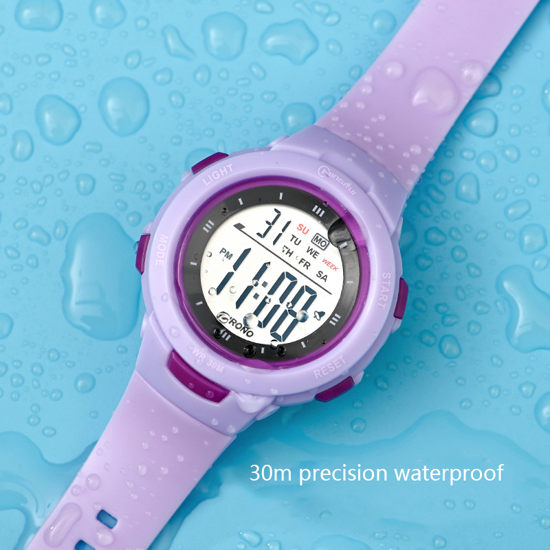 อุทัยนาฬิกาเด็กกีฬาแฟชั่นนาฬิก - Smartwatch Watches For Kids บทวิจารณ์และราคา