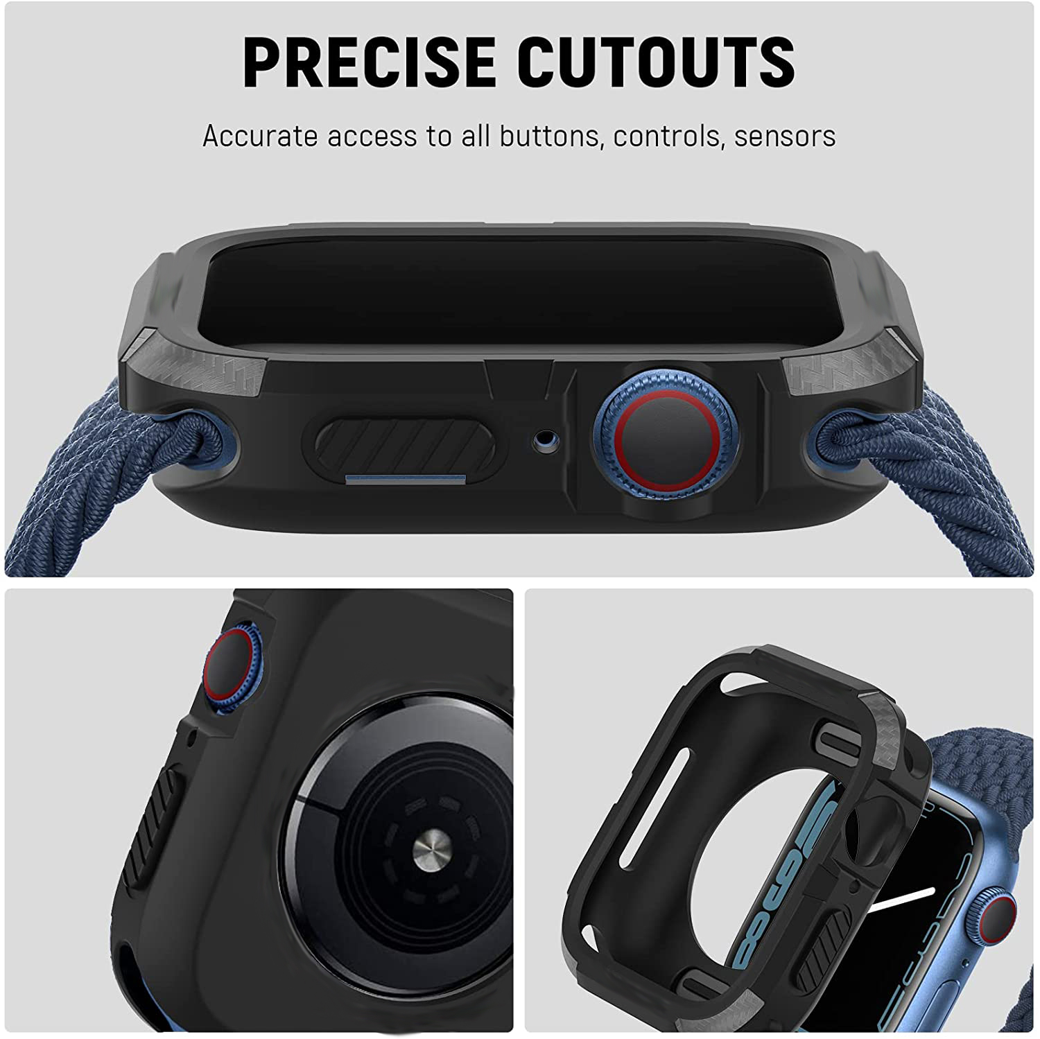 เคสกันกระแทกสำหรับ Apple Watch - Iwatch Smartwatch Series 7 บทวิจารณ์และราคา